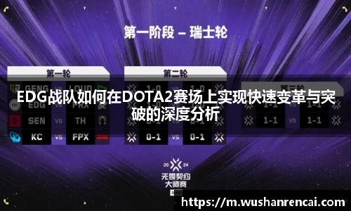 EDG战队如何在DOTA2赛场上实现快速变革与突破的深度分析